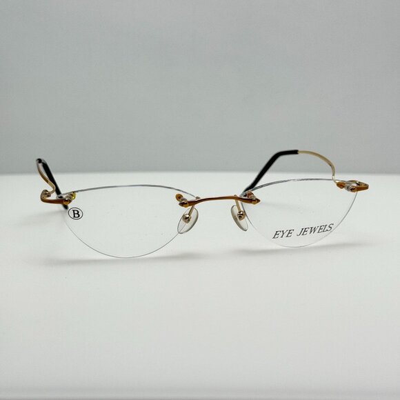 Eye Jewels Eyeglasses Eye Glasses Frames EJ125 Brown 53-18